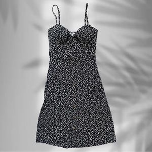 Floral Button Downed Sun Dress